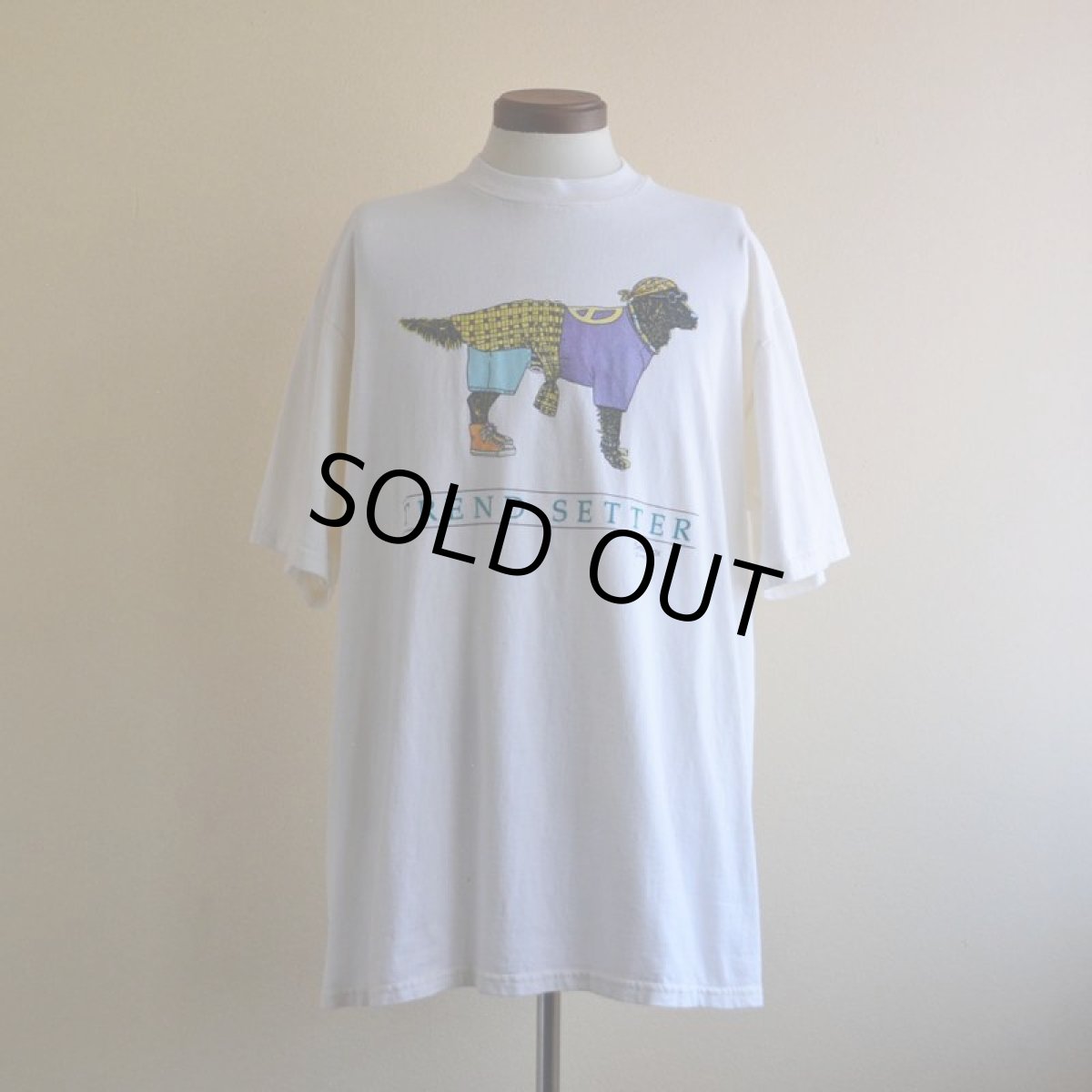 画像1: 1990s TREND SETTER Tシャツ　 表記XL  (1)