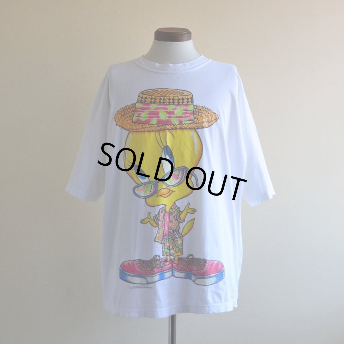 画像1: 1990s TWEETY Tシャツ　 実寸XL  (1)