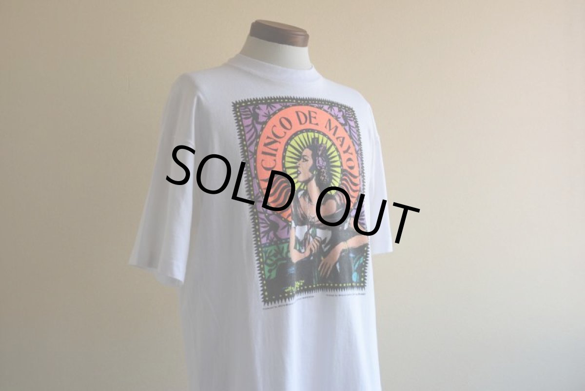 画像7: 1990s CINCO DE MAYO アートTシャツ　 "MADE IN USA"　 表記L  (7)