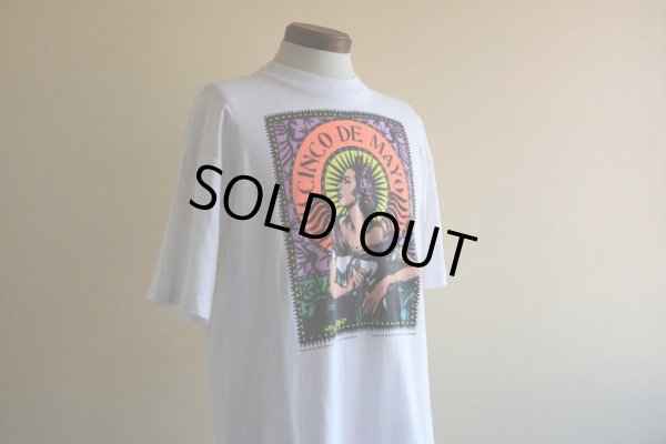 画像7: 1990s CINCO DE MAYO アートTシャツ  "MADE IN USA"  表記L