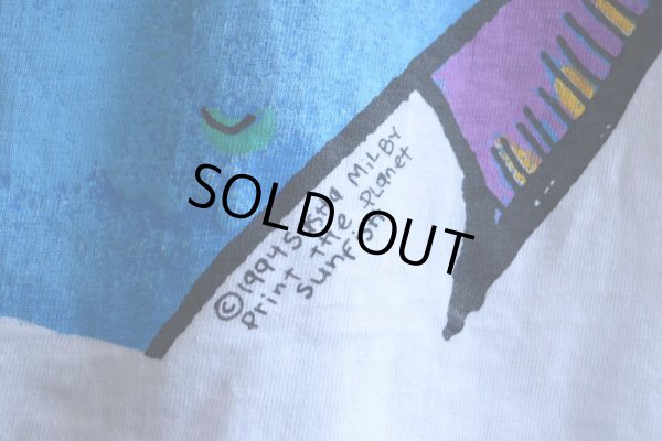 画像11: 1990s SUNFISH アートTシャツ  "MADE IN USA"  表記L