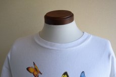 画像7: 1990s HABITAT 蝶アートTシャツ　 "MADE IN USA"　 表記L  (7)