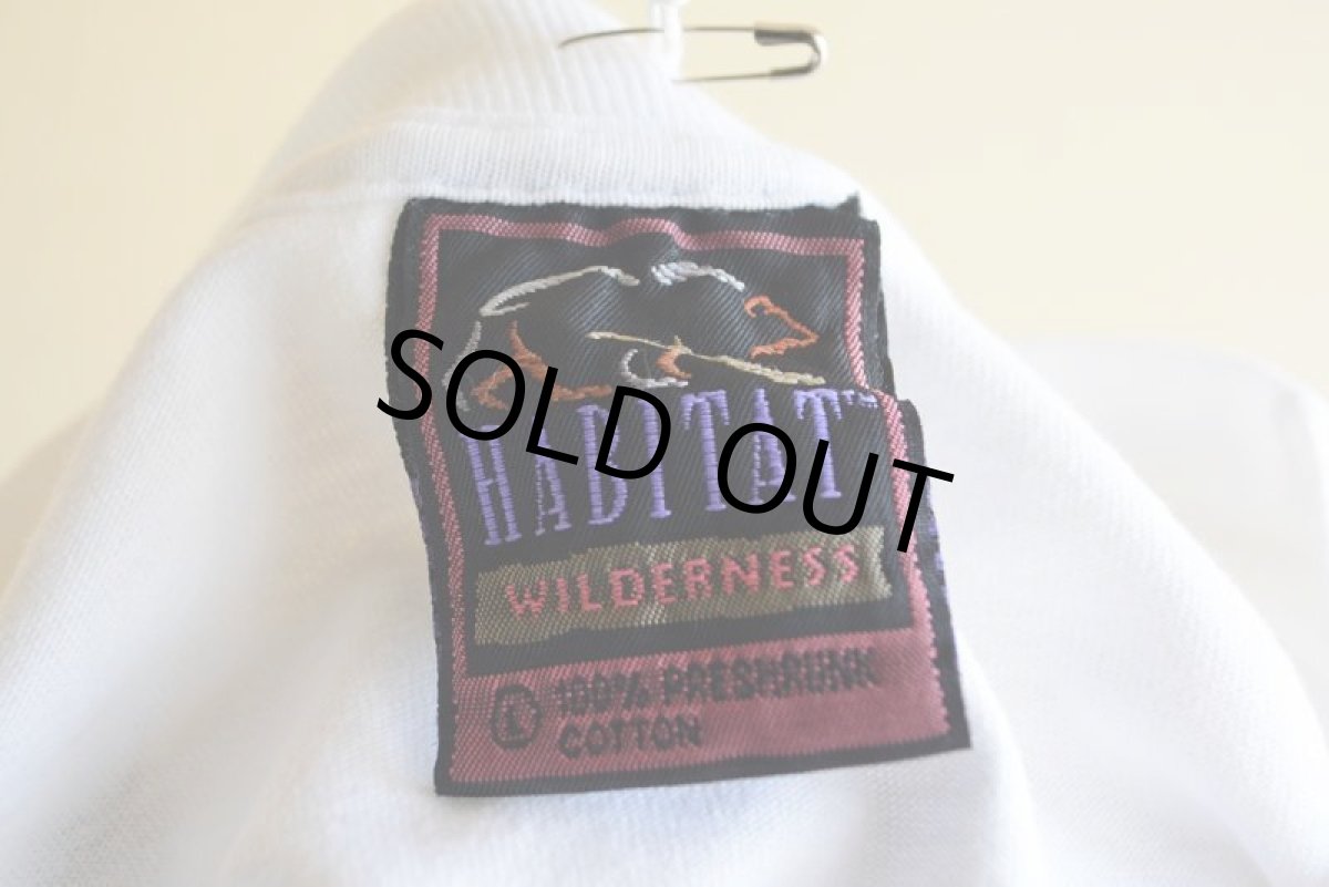 画像5: 1990s HABITAT 蝶アートTシャツ　 "MADE IN USA"　 表記L  (5)