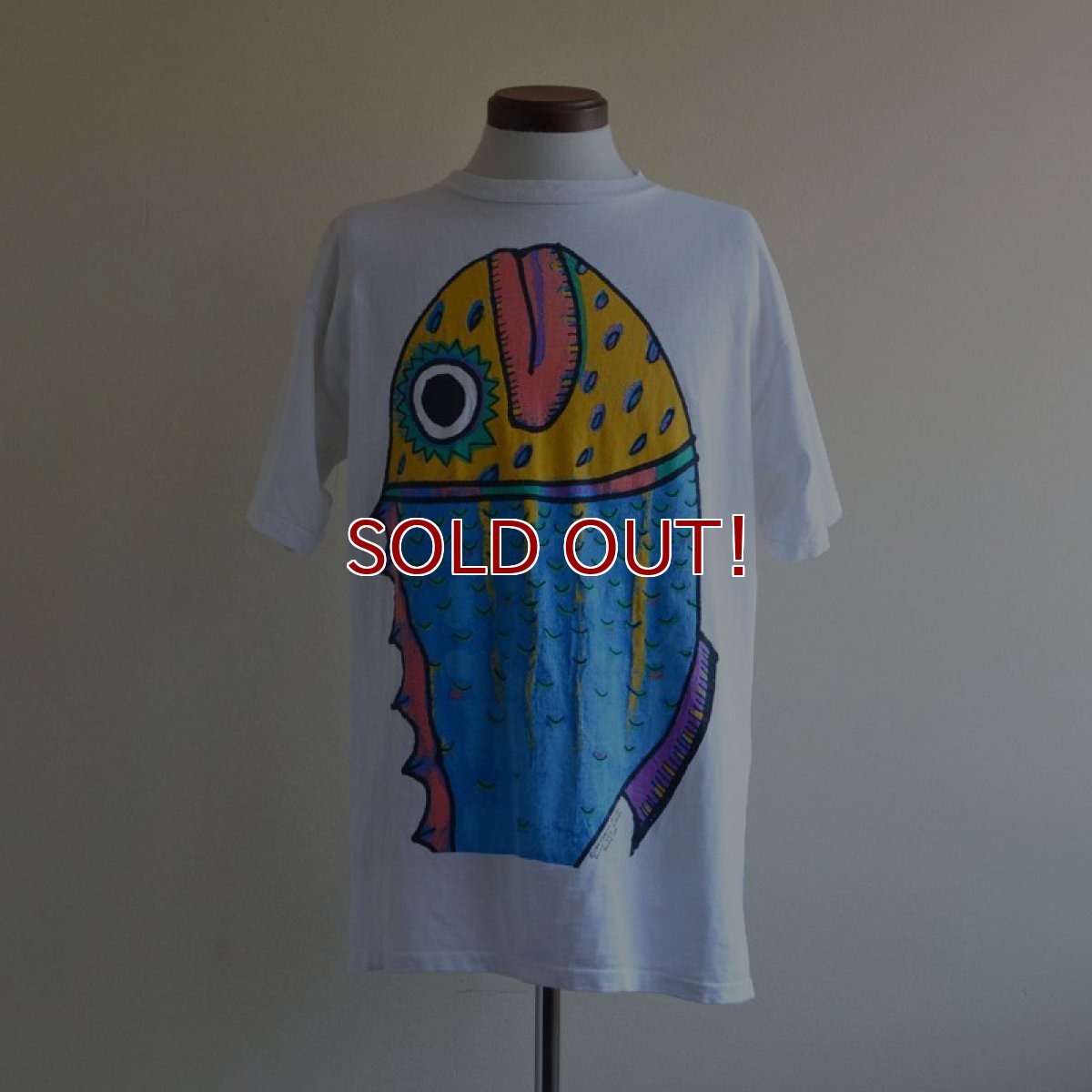 画像1: 1990s SUNFISH アートTシャツ　 "MADE IN USA"　 表記L  (1)