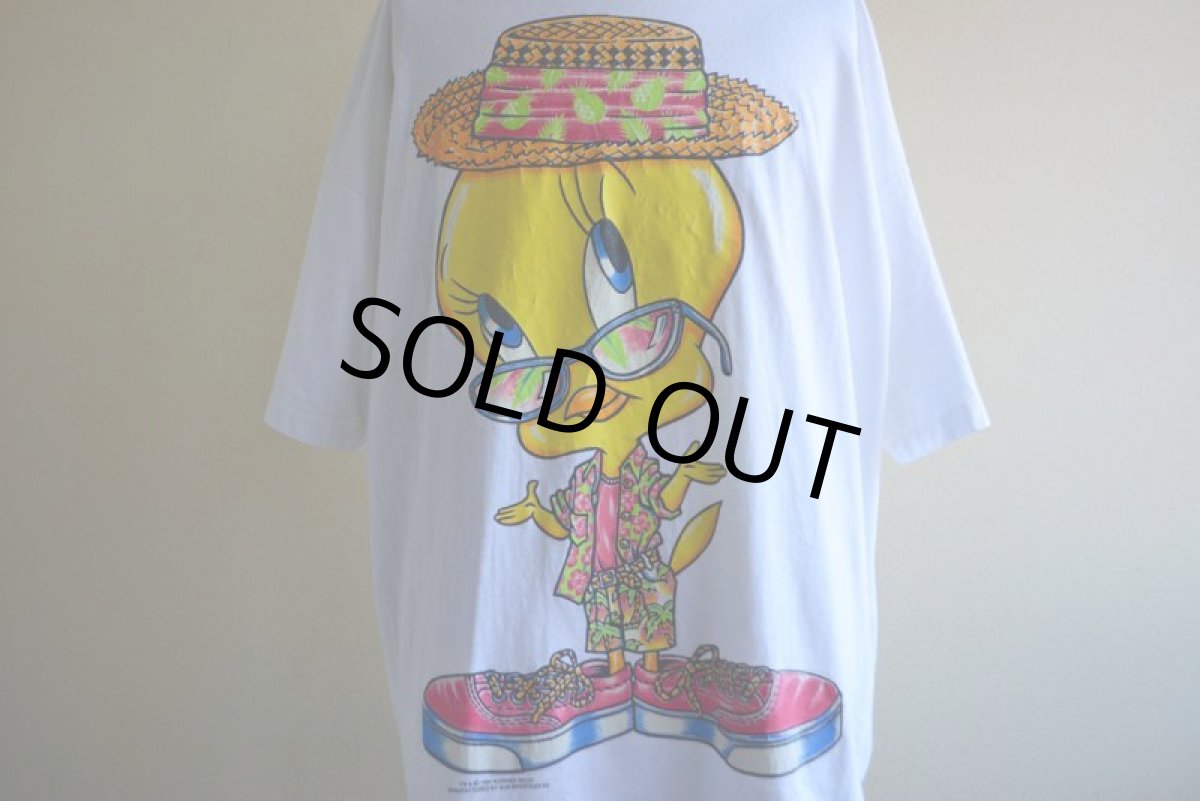 画像8: 1990s TWEETY Tシャツ　 実寸XL  (8)