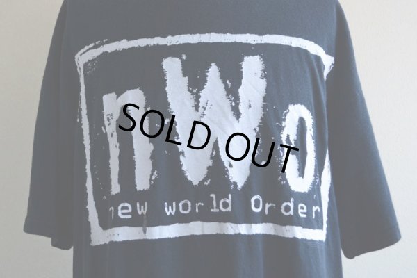 画像8: 1990s nWo ロゴプリントTシャツ  表記XL