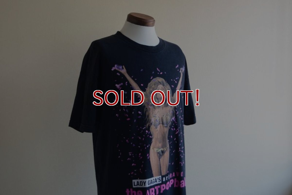 画像6: LADY GAGA artRAVE the ARTPOP ball 2014ツアーTシャツ　 実寸L  (6)
