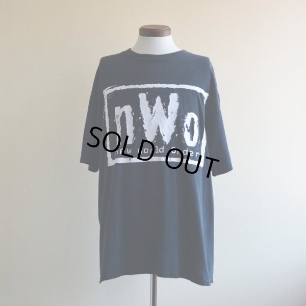 画像1: 1990s nWo ロゴプリントTシャツ　 表記XL 