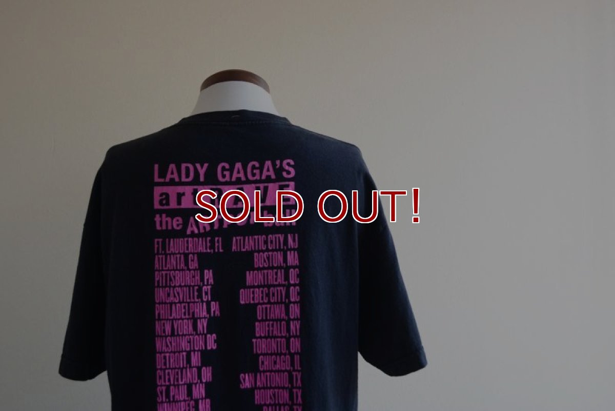 画像11: LADY GAGA artRAVE the ARTPOP ball 2014ツアーTシャツ　 実寸L  (11)