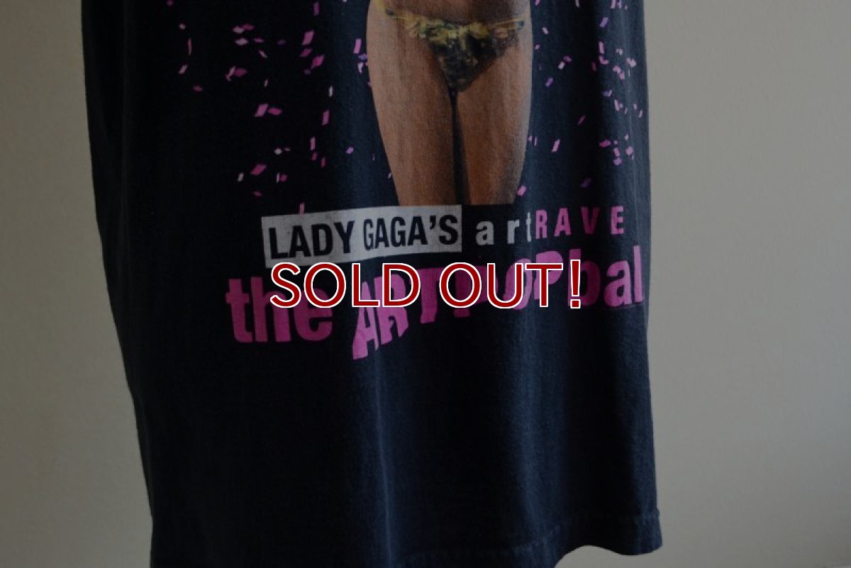 画像10: LADY GAGA artRAVE the ARTPOP ball 2014ツアーTシャツ　 実寸L  (10)
