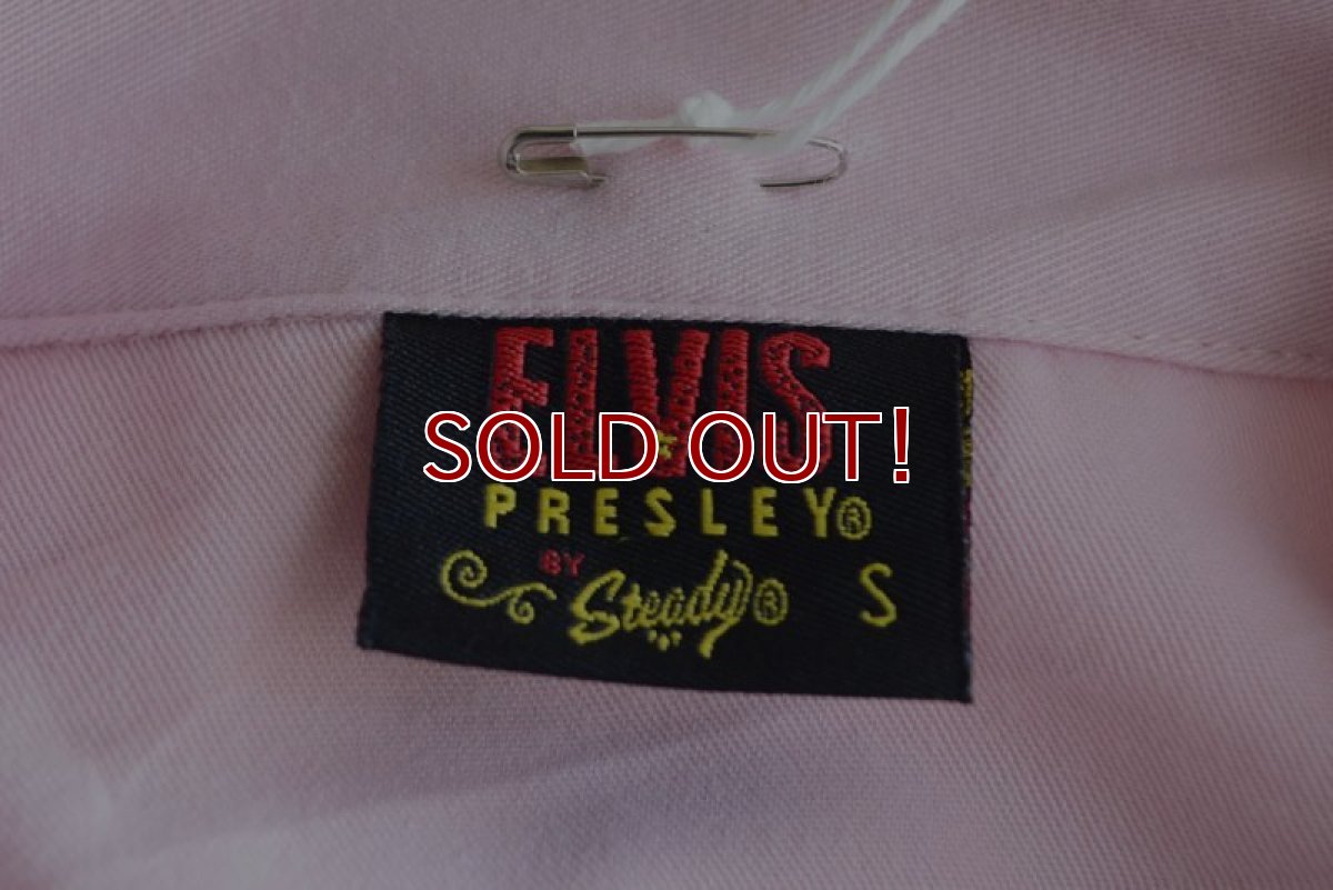 画像5: ELVIS PRESLEY By Steady オープンカラーシャツ　 "MADE IN USA"　 表記S  (5)