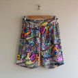 画像1: 1980-90s Hot Tuna 総柄ショーツ　<br>"MADE IN AUSTRALIA"　<br>実寸W78cm<br> (1)