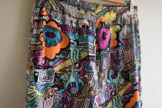 画像8: 1980-90s Hot Tuna 総柄ショーツ　 "MADE IN AUSTRALIA"　 実寸W78cm  (8)