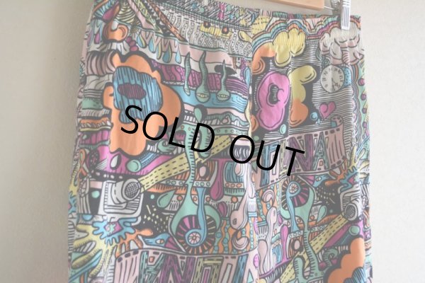 画像8: 1980-90s Hot Tuna 総柄ショーツ　 "MADE IN AUSTRALIA"　 実寸W78cm 