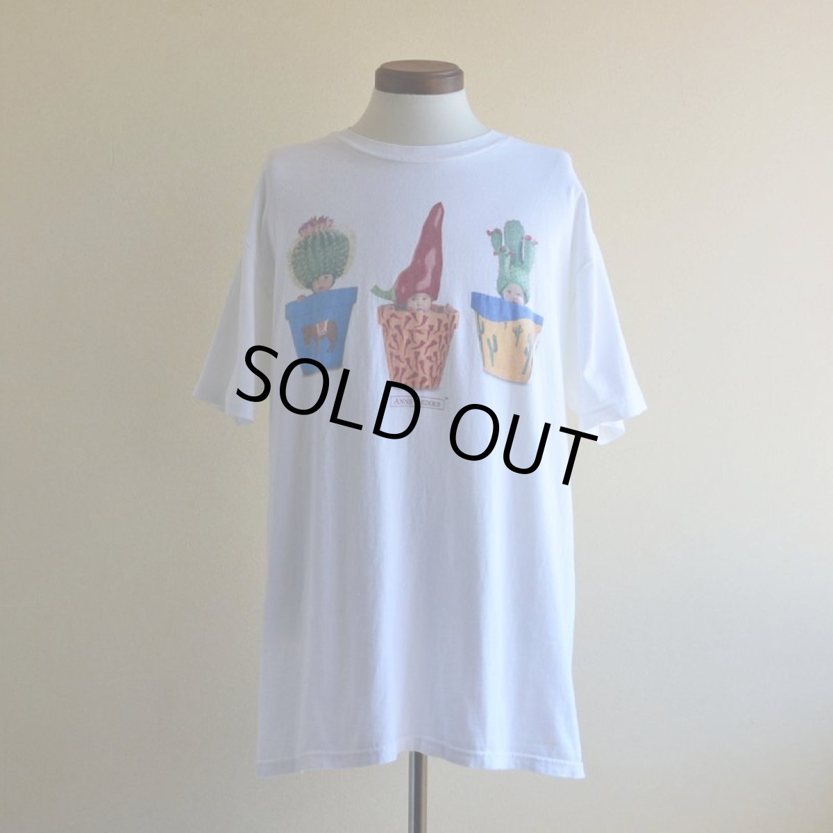 画像1: 1990s ANNE GEDDES フォトTシャツ　 "MADE IN USA"　 表記L  (1)