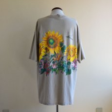 画像3: 1990s ひまわり アートTシャツ　 "MADE IN USA"　 表記L  (3)
