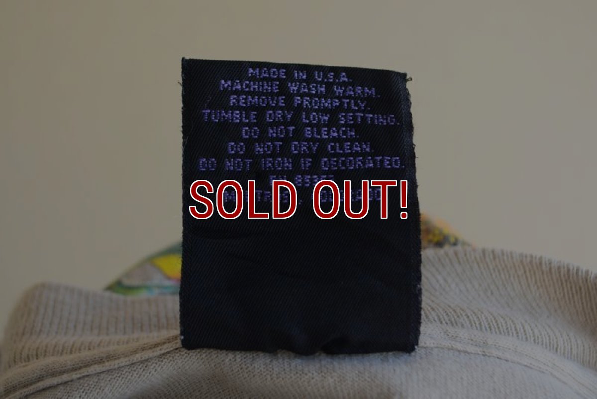 画像6: 1990s ひまわり アートTシャツ　 "MADE IN USA"　 表記L  (6)