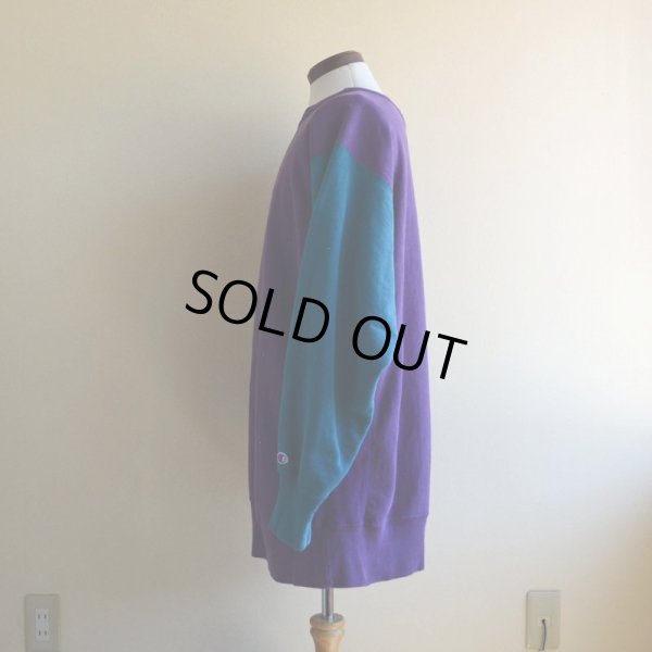 画像4: 1990s Champion リバースウィーブスウェット　 "クレイジーパターン"　 表記XXL 