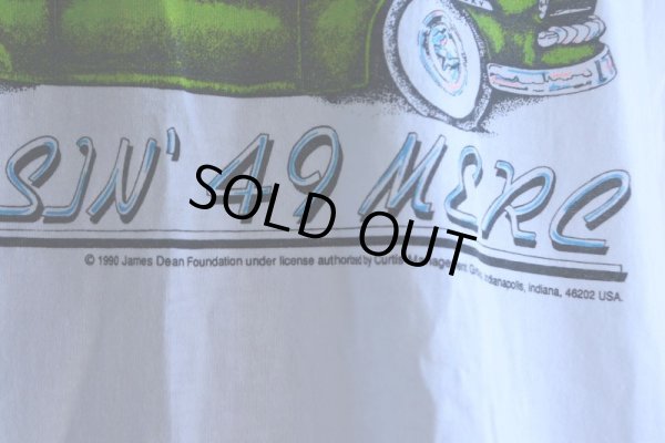 画像10: 1990s JAMES DEAN 理由なき反抗Tシャツ　 "MADE IN USA"　 表記L 