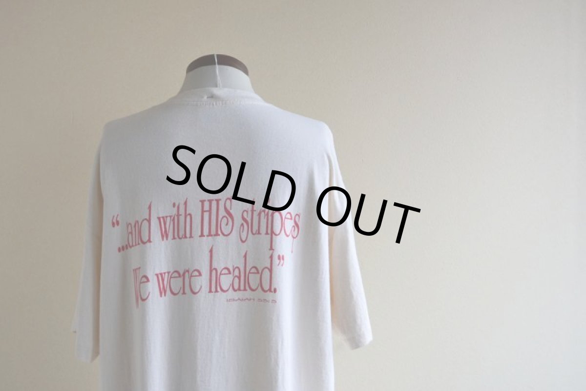 画像11: 1990s JESUS プリントTシャツ　 "MADE IN USA"　 表記XL  (11)