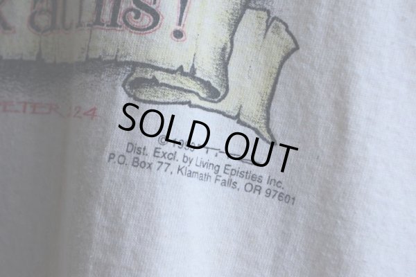 画像10: 1990s JESUS プリントTシャツ  "MADE IN USA"  表記XL