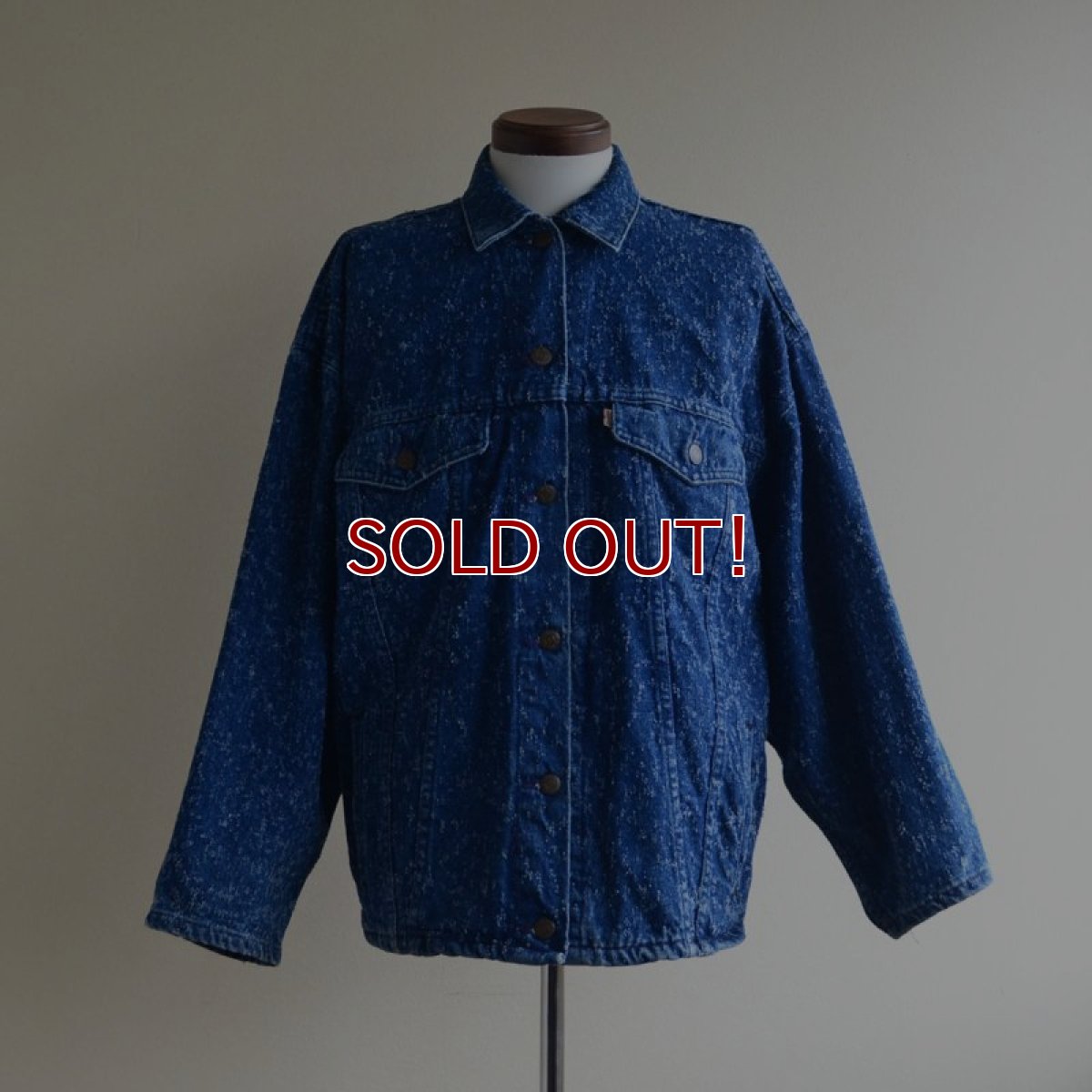画像1: 1980s Levi's 77934 デニムジャケット　 "MADE IN USA"　 表記M(実寸L-XL)  (1)