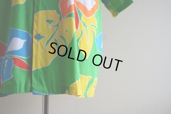 画像9: ORIGINAL JAMS コットンアロハシャツ　 "Surf Line HAWAII"　 表記XL 