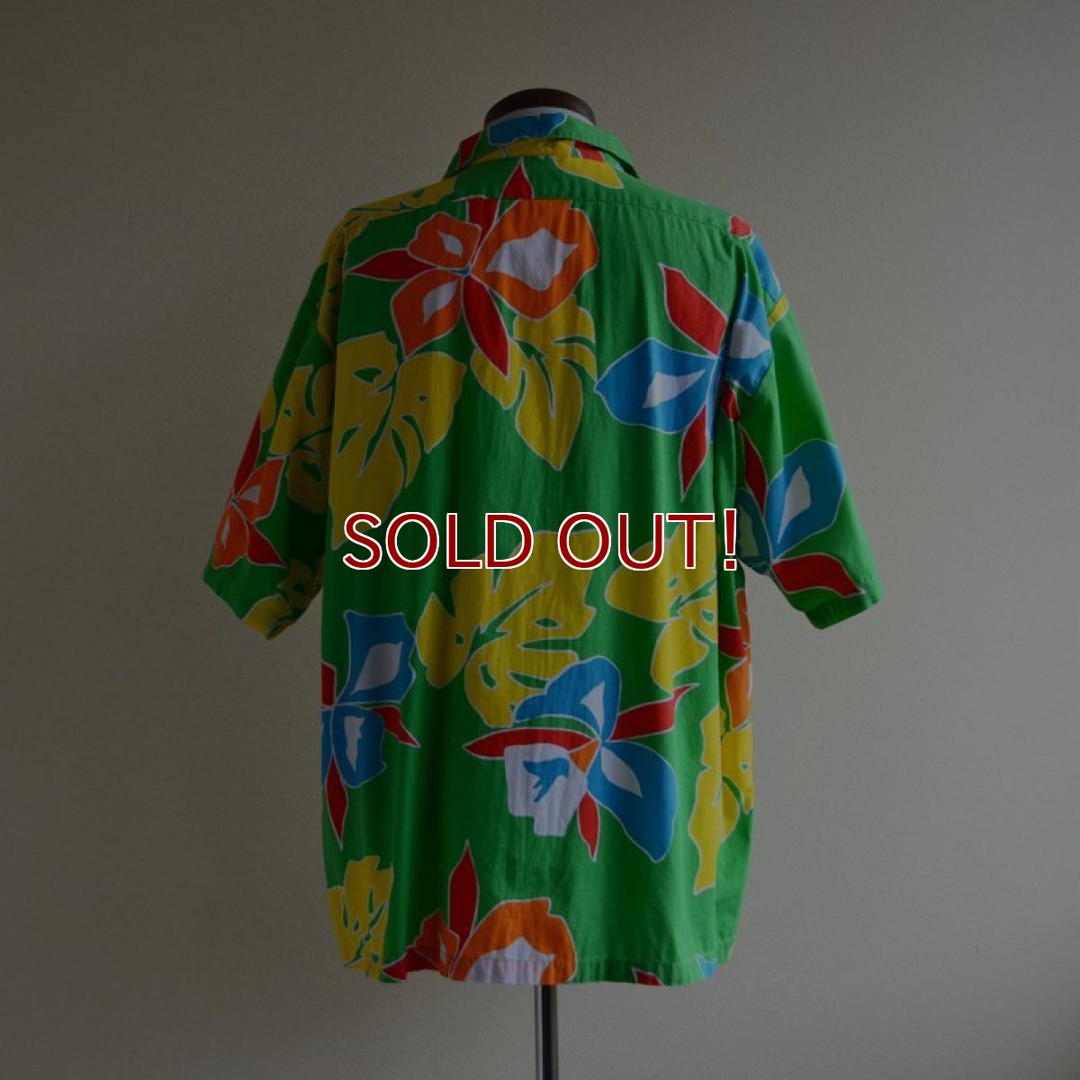 画像3: ORIGINAL JAMS コットンアロハシャツ　 "Surf Line HAWAII"　 表記XL  (3)