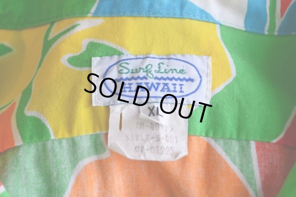 画像5: ORIGINAL JAMS コットンアロハシャツ　 "Surf Line HAWAII"　 表記XL 