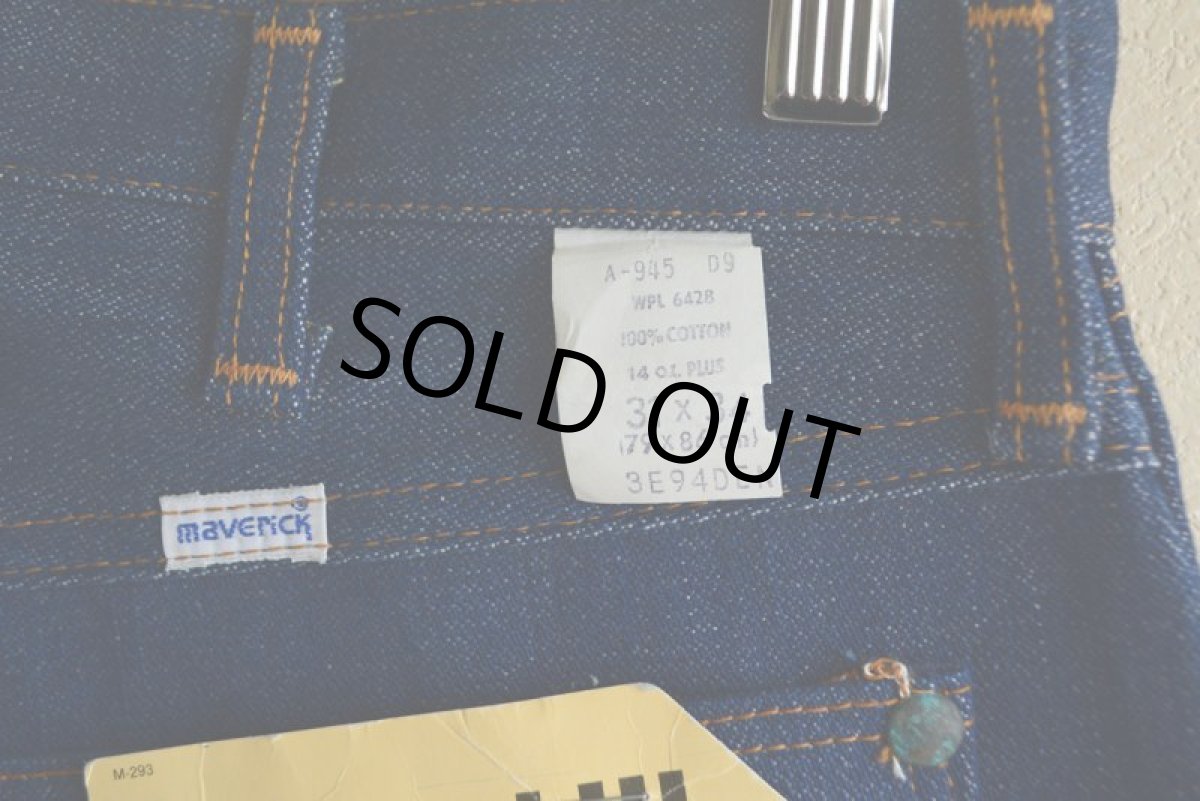 画像11: 1980s MAVERICK デニムパンツ　 "DEAD STOCK"　 表記31×34  (11)