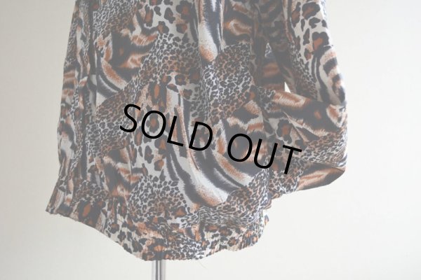 画像11: 1990s ヒョウ柄ジャケット  表記L