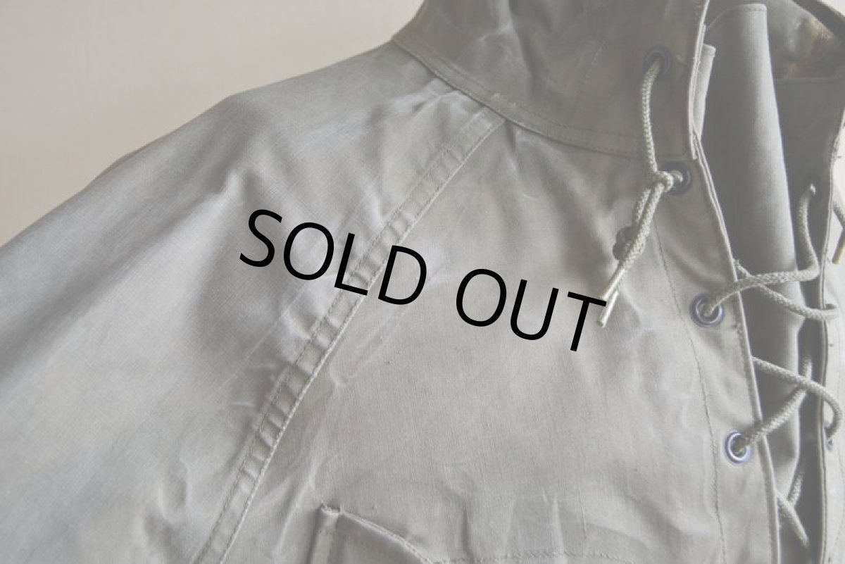 画像16: 1950s US.NAVY レインパーカー　 表記MEDIUM  (16)