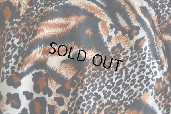 画像8: 1990s ヒョウ柄ジャケット  表記L