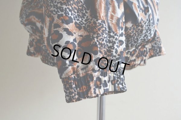 画像12: 1990s ヒョウ柄ジャケット  表記L