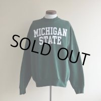 1990s MICHIGAN STATE カレッジスウェット　 "MADE IN USA"　 表記L 