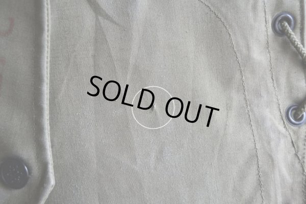 画像17: 1950s US.NAVY レインパーカー  表記MEDIUM