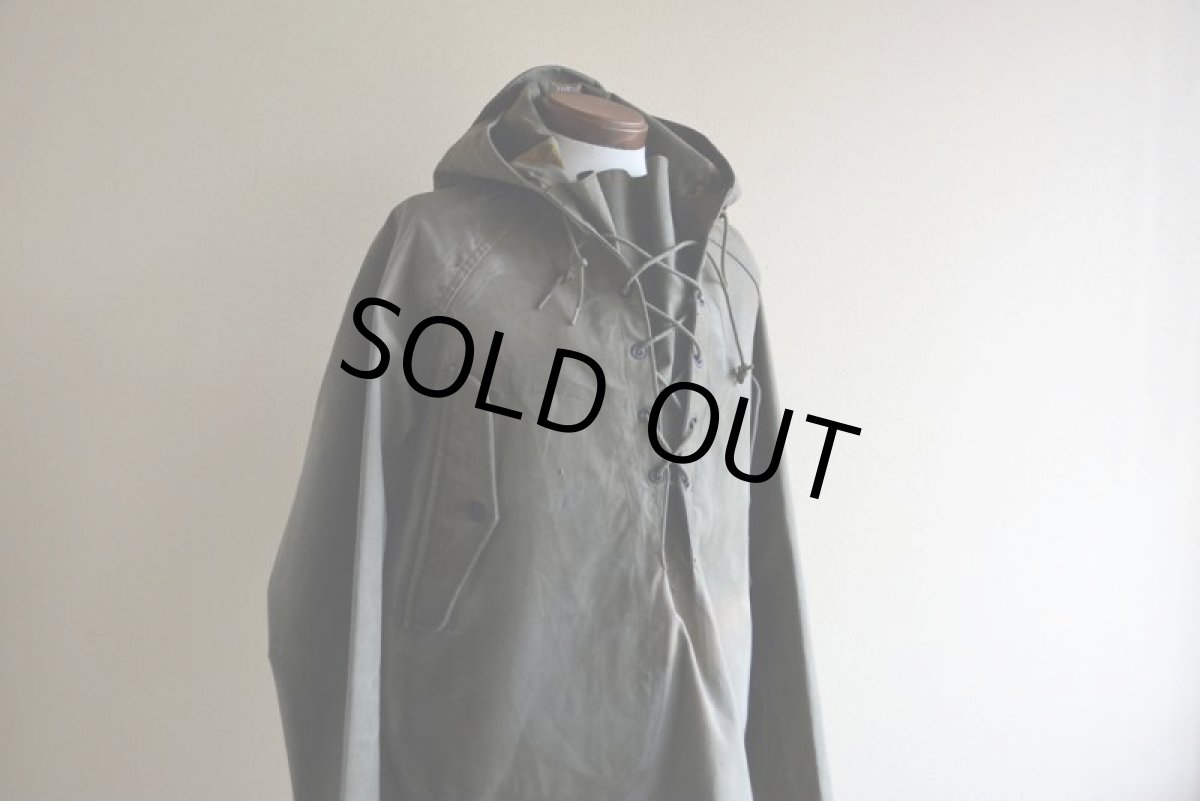 画像7: 1950s US.NAVY レインパーカー　 表記MEDIUM  (7)