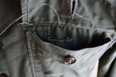 画像9: 1950s US.ARMY OG107 ユーティリティシャツ　 "1st初期"　 実寸S  (9)