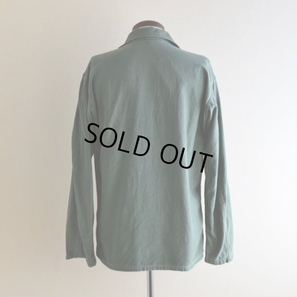 画像3: 1950s US.ARMY OG107 ユーティリティシャツ　 "1st初期"　 実寸ML 