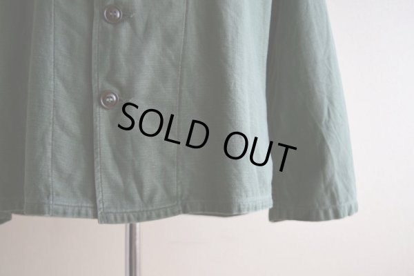 画像11: 1950s US.ARMY OG107 ユーティリティシャツ　 "1st初期"　 実寸ML 