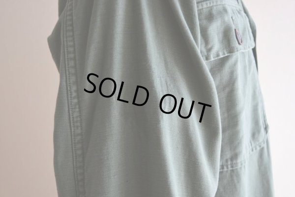 画像10: 1950s US.ARMY OG107 ユーティリティシャツ　 "1st初期"　 実寸ML 