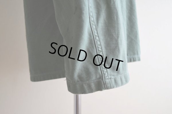 画像13: 1950s US.ARMY OG107 ユーティリティシャツ　 "1st初期"　 実寸ML 