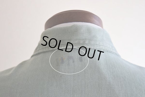 画像16: 1950s FRUIT OF THE LOOM US.ARMY ユーティリティシャツ　 "13スターボタン"　 実寸S-M 