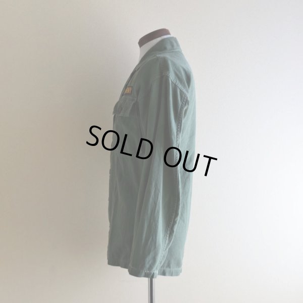 画像4: 1950s US.ARMY OG107 ユーティリティシャツ  "1st初期"  実寸S