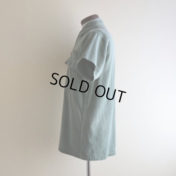 画像4: 1950s FRUIT OF THE LOOM US.ARMY ユーティリティシャツ　 "13スターボタン"　 実寸S-M 