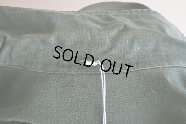 画像5: 1950s US.ARMY OG107 ユーティリティシャツ  "1st初期"  実寸S