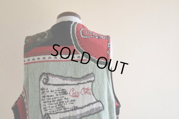 画像12: 1990s Coca-Cola ラグベスト  "MADE IN USA"  表記XL