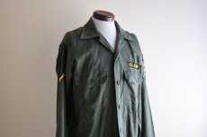 画像9: 1960s B.V.D. US.ARMY ユーティリティシャツ　 "3RD TYPE"　 表記MEDIUM  (9)
