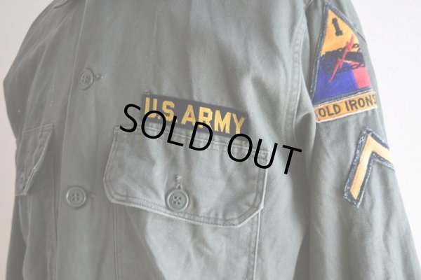 画像11: 1960s B.V.D. US.ARMY ユーティリティシャツ  "3RD TYPE"  表記MEDIUM
