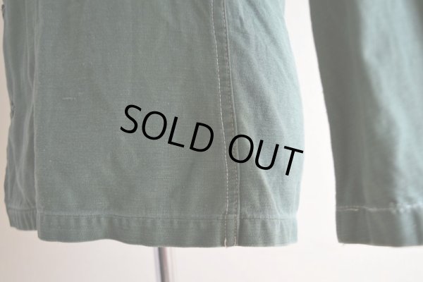 画像11: 1950s US.ARMY OG107 ユーティリティシャツ  "1st初期"  実寸S